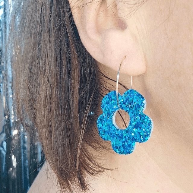 BO en cuir & paillettes "Louises" 