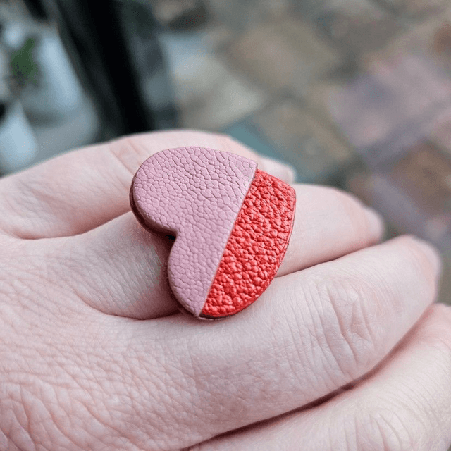 Bague en cuir "Barcelona"