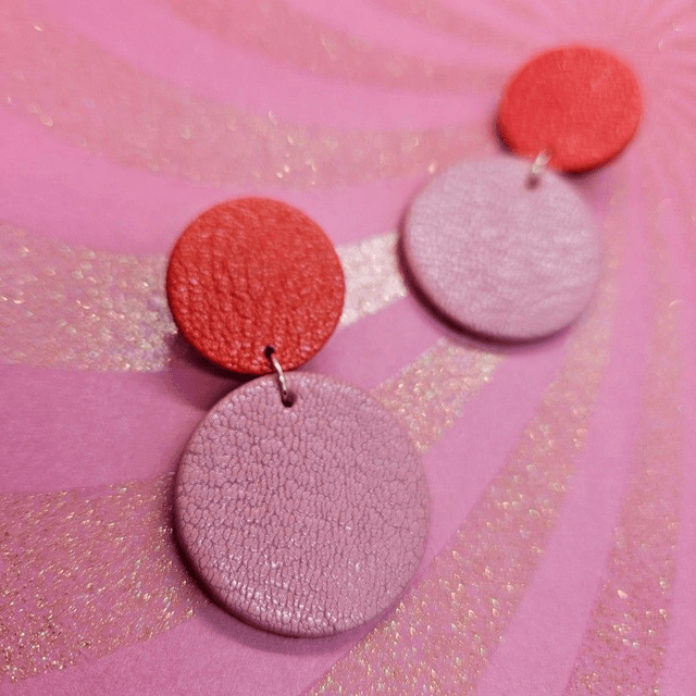 BO en cuir "Pompom Girl" 